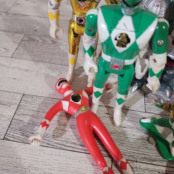 Vintage Might Morphin Power Rangers Zeo Warrior 10 Action Figure Lot - Picture 5 of 10